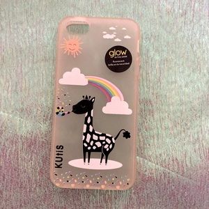 Glow in the dark phone case